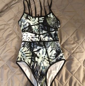 One piece floral swimsuit (never worn)